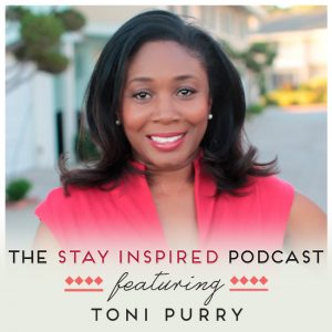 Toni Purry on The Stay Inspired Podcast with Kongit Farrell
